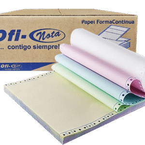 Papel Continuo OFINOTA 9.5" x 11" - 4 Partes NCR
