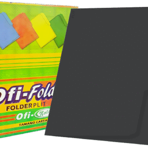 Folders Negro 8.5" x11", 100 pcs - Ofi-Nota