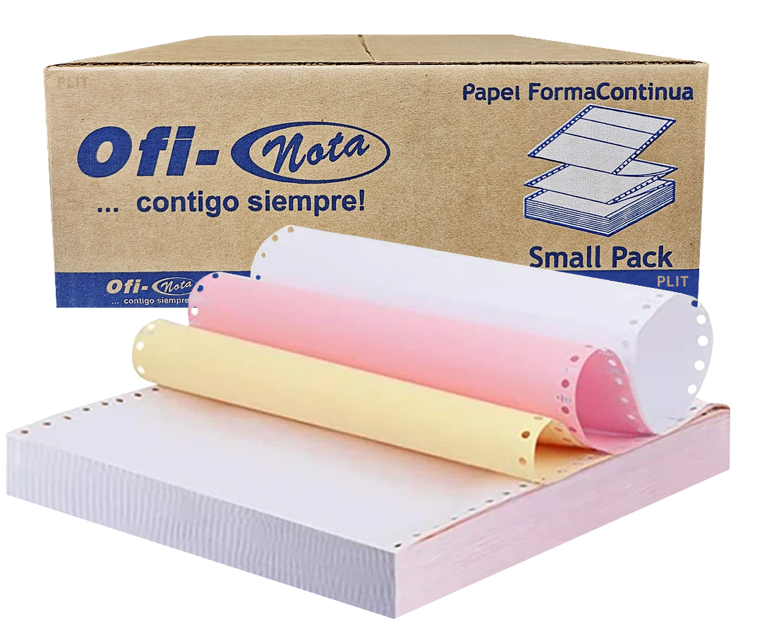 Papel Continuo OFINOTA 9.5" x 5.5" - 3 Partes NCR