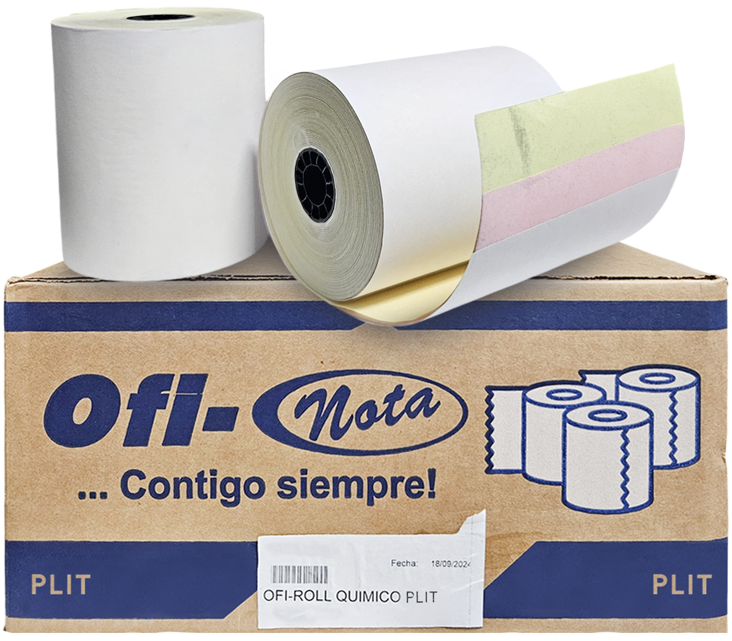 Rollo de Papel 3" de 3 Partes - Ofinota