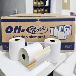Rollo de Papel 3" de 2 Partes - Ofinota